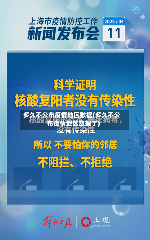 多久不公布疫情地区数据(多久不公布疫情地区数据了)