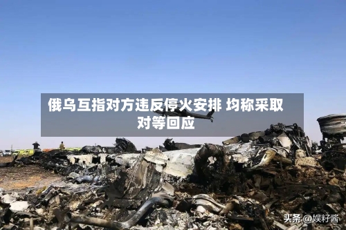 俄乌互指对方违反停火安排 均称采取对等回应