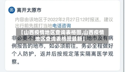 【山西疫情地区查询表格图,山西疫情地区查询表格图最新】