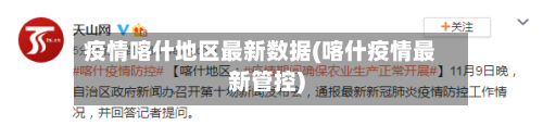 疫情喀什地区最新数据(喀什疫情最新管控)